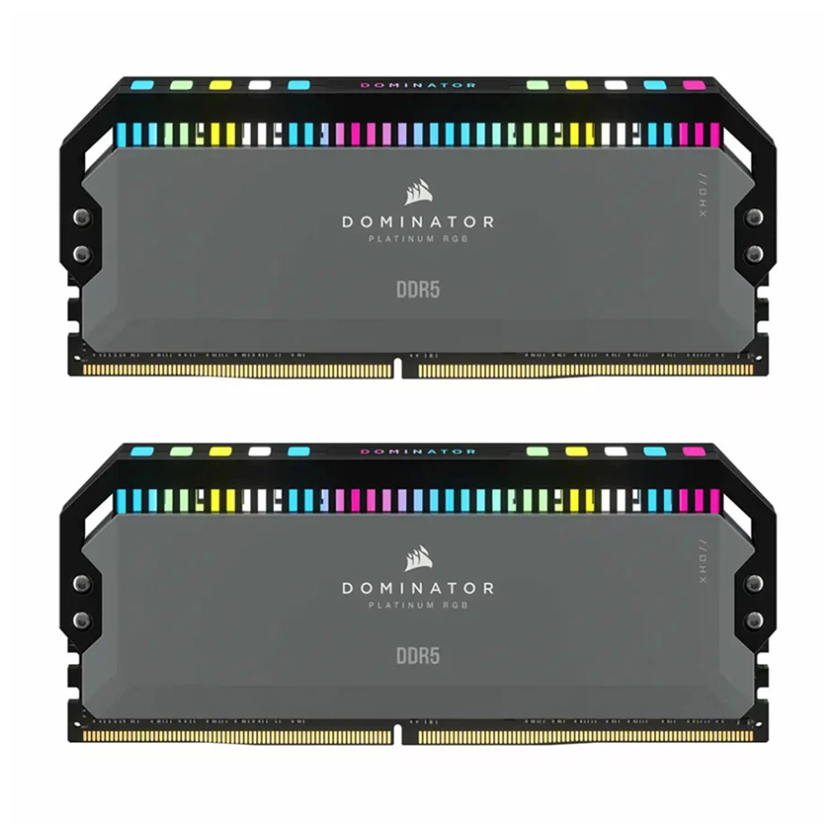 رم کامپیوتر DDR5 دو کاناله 6000 مگاهرتز CL40 کورسیر مدل Dominator Platinum RGB AMD EXPO ظرفیت 64 گیگابایت رم کامپیوتر DDR5 دو کاناله 6000 مگاهرتز CL40 کورسیر مدل Dominator Platinum RGB AMD EXPO ظرفیت 64 گیگابایت