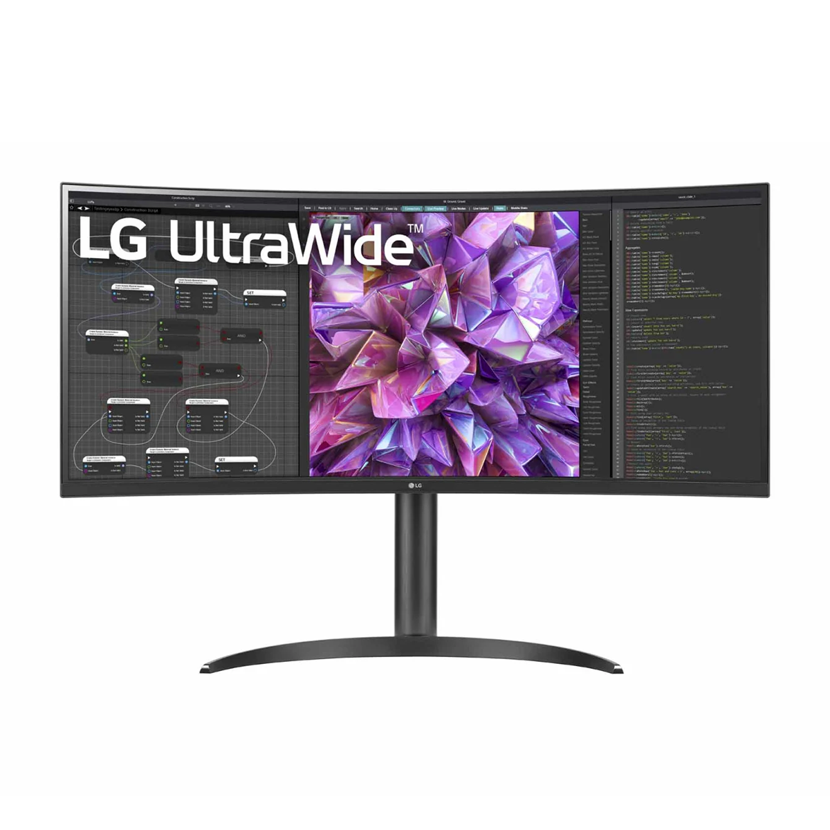 مانیتور ال جی مدل 34WQ75C سایز 34 اینچ مانیتور ال جی مدل 34WQ75C سایز 34 اینچ