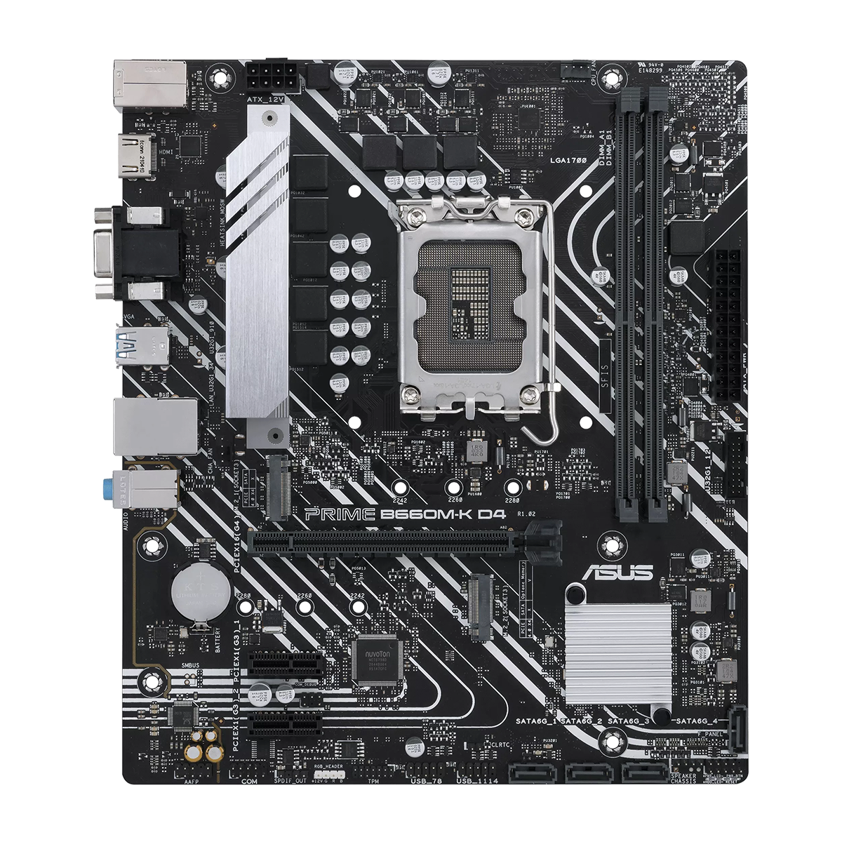 مادربرد ایسوس مدل PRIME B660M-K D4 مادربرد ایسوس مدل PRIME B660M-K D4