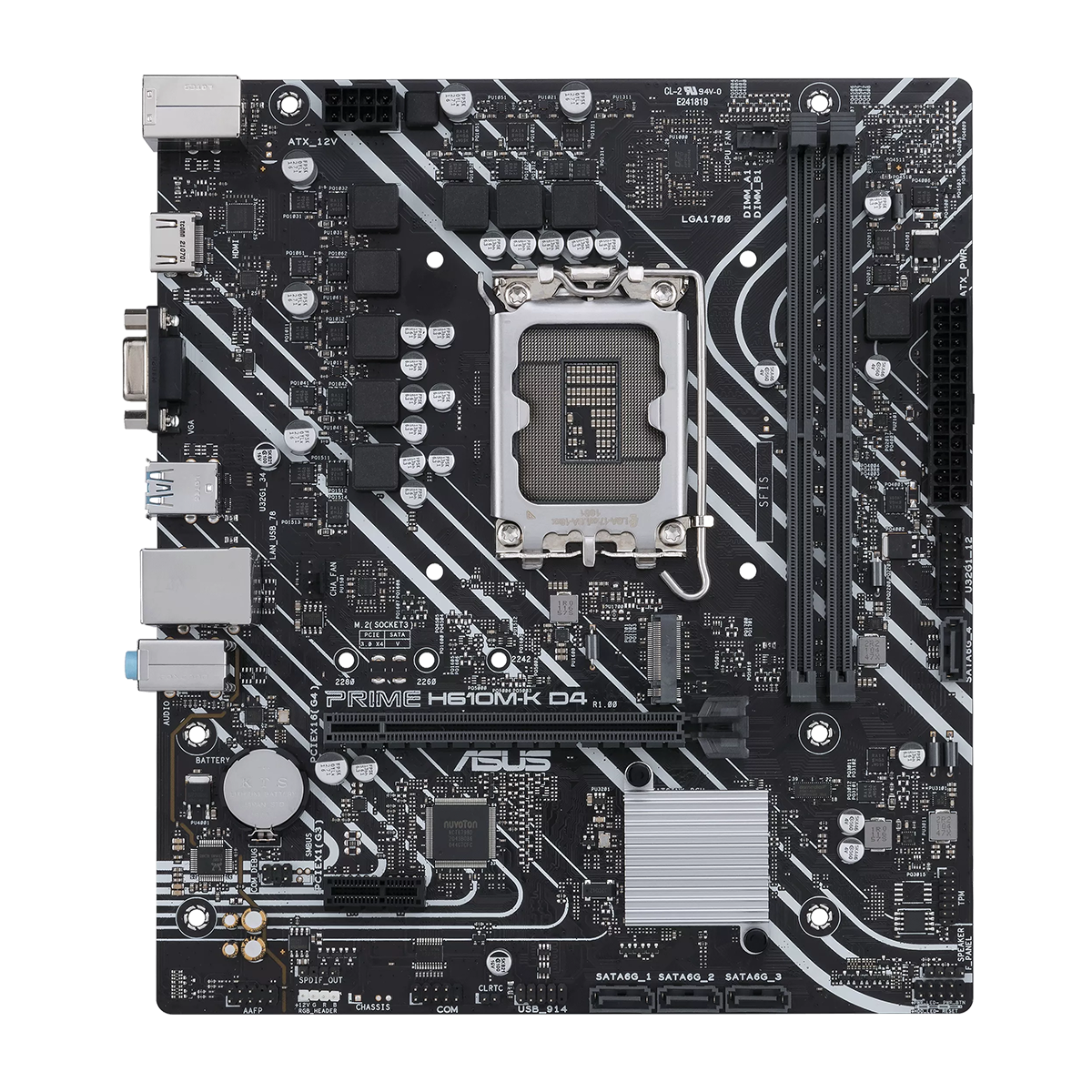 مادربرد ایسوس مدل PRIME H610M-K D4 مادربرد ایسوس مدل PRIME H610M-K D4