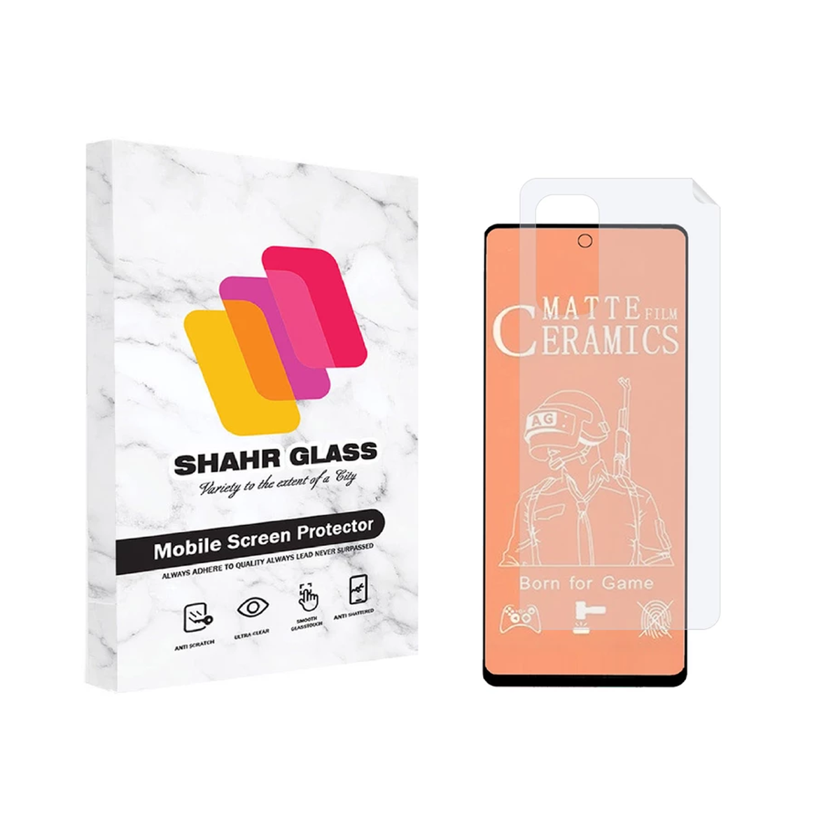 محافظ صفحه نمایش گوشی شیائومی Redmi Note 11 Pro 5G شهر گلس سرامیکی مات مدل 2CMN به همراه محافظ پشت گوشی محافظ صفحه نمایش گوشی شیائومی Redmi Note 11 Pro 5G شهر گلس سرامیکی مات مدل 2CMN به همراه محافظ پشت گوشی