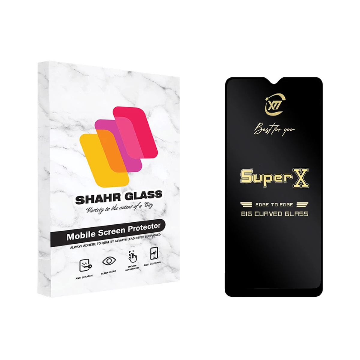 گلس گوشی سامسونگ Galaxy A04e شهر گلس مدل SUPERX گلس گوشی سامسونگ Galaxy A04e شهر گلس مدل SUPERX