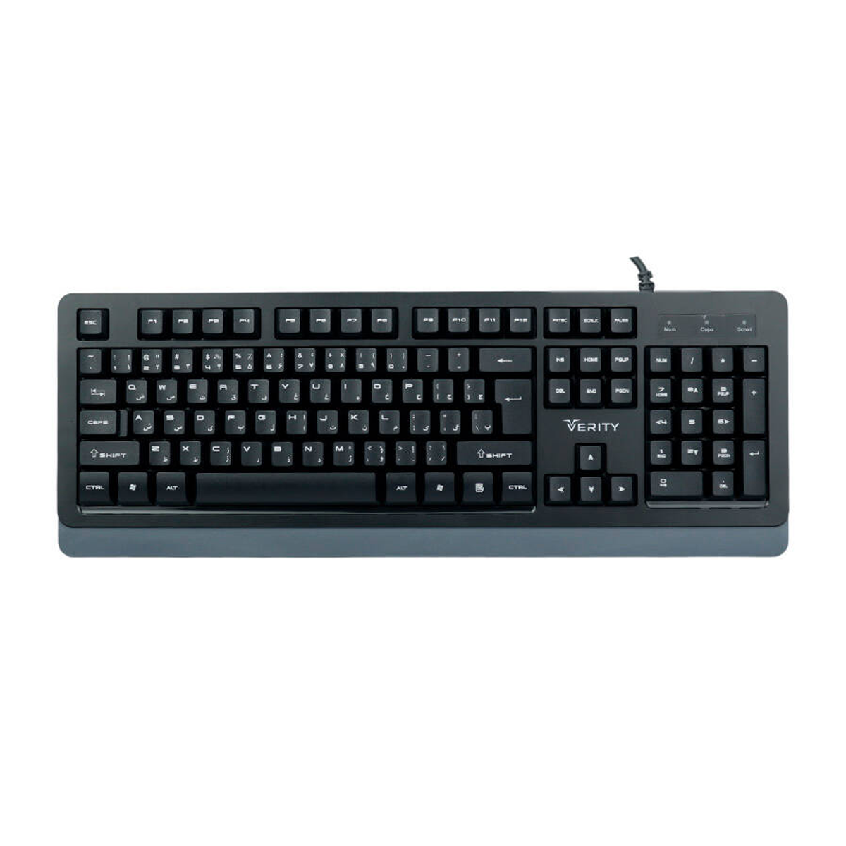 کیبورد با سیم وریتی مدل V-KB6136 کیبورد با سیم وریتی مدل V-KB6136