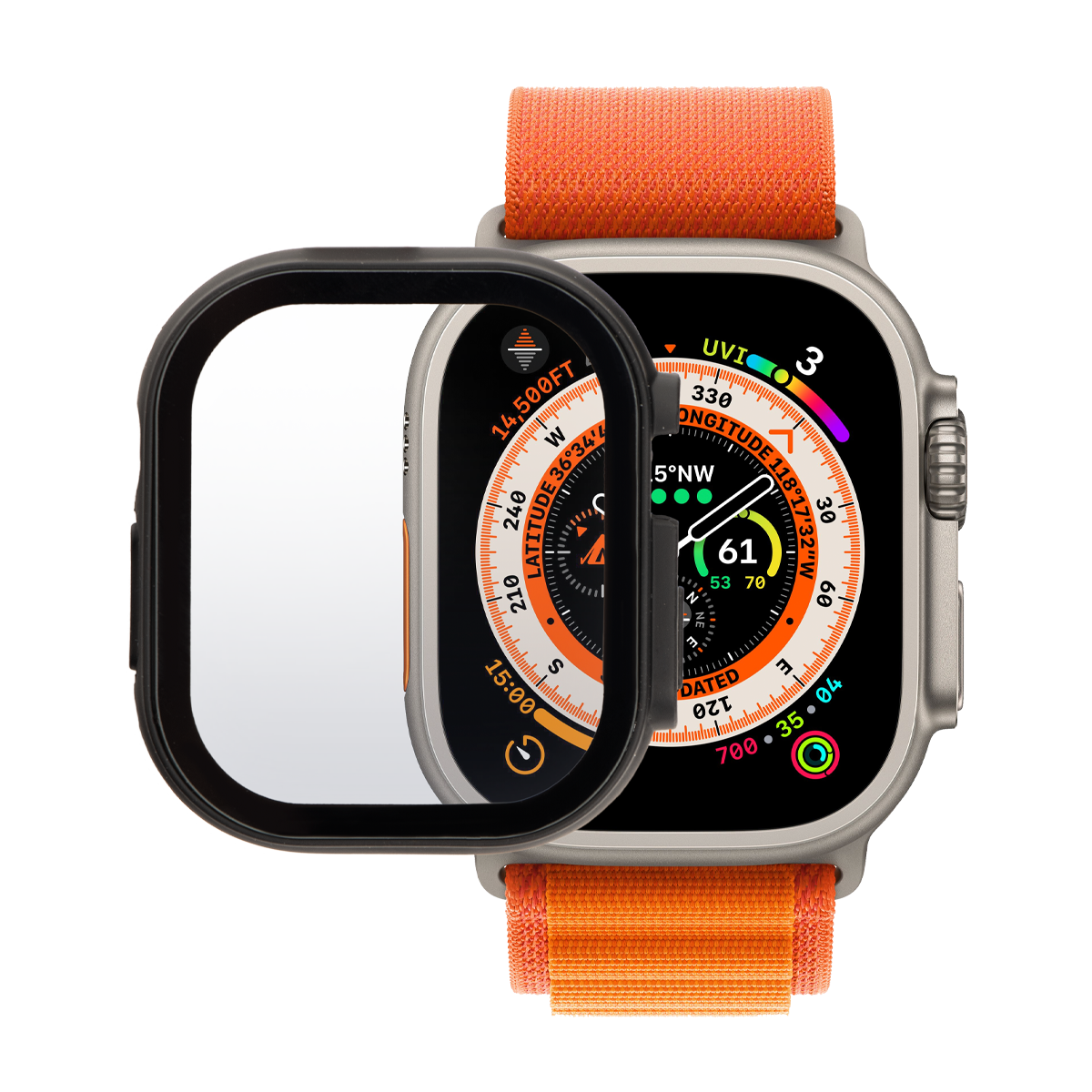 کاور ساعت هوشمند اپل Apple watch Ultra 49mm مدل 360