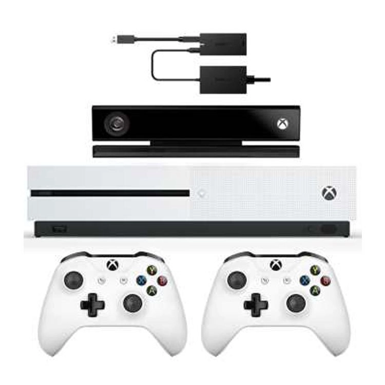 مجموعه کنسول بازی مایکروسافت مدل Xbox One S ظرفیت 1 ترابایت به همراه کینکت مجموعه کنسول بازی مایکروسافت مدل Xbox One S ظرفیت 1 ترابایت به همراه کینکت