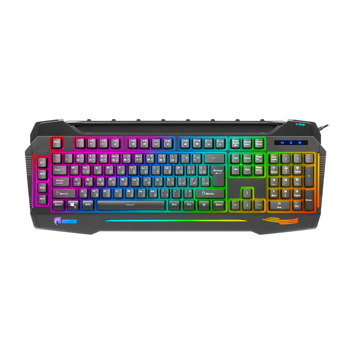 کیبورد گیمینگ گرین مدل GK702-RGB کیبورد گیمینگ گرین مدل GK702-RGB