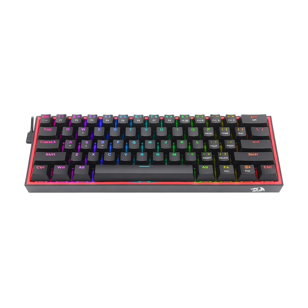 کیبورد گیمینگ ردراگون مدل K617 FIZZ Red SW کیبورد گیمینگ ردراگون مدل K617 FIZZ Red SW