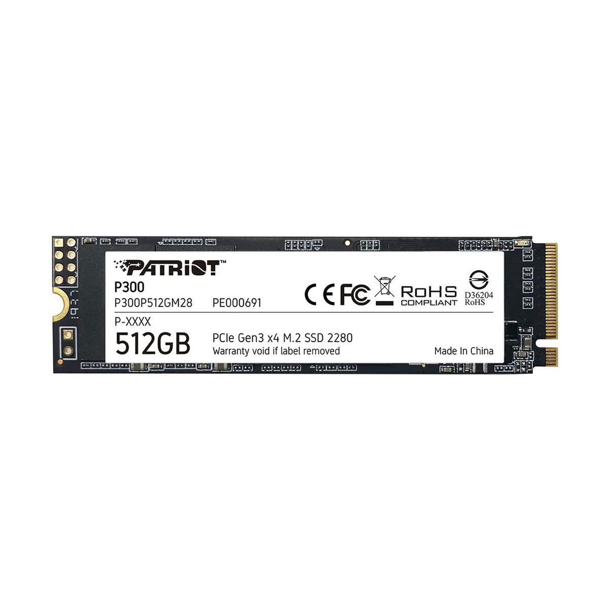 هارد اس اس دی اینترنال پاتریوت مدل P300 ظرفیت 512 گیگابایت هارد اس اس دی اینترنال پاتریوت مدل P300 ظرفیت 512 گیگابایت