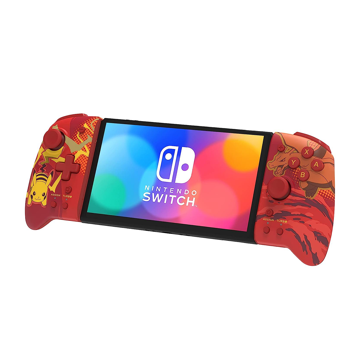 دسته نینتندو سوییچ هوری مدل Split Pad Pro طرح Charizard & Pikachu دسته نینتندو سوییچ هوری مدل Split Pad Pro طرح Charizard & Pikachu