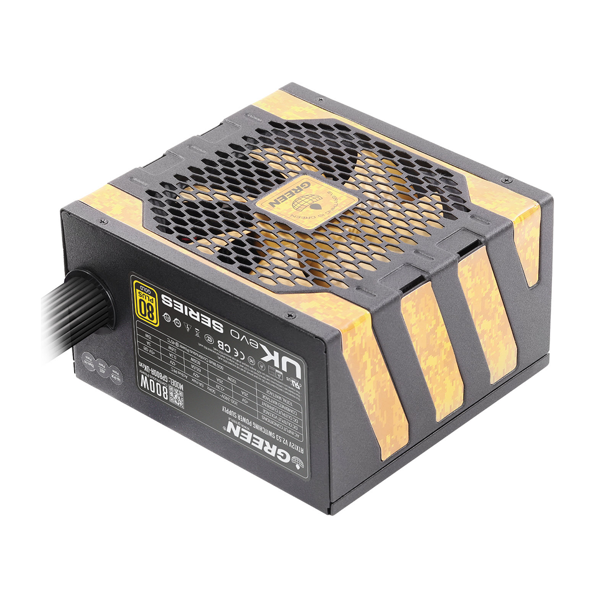 پاور کامپیوتر گرین مدل GP800A-UK EVO پاور کامپیوتر گرین مدل GP800A-UK EVO