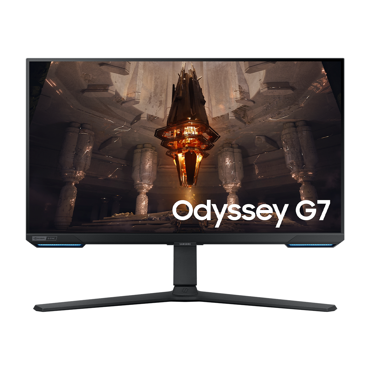 مانیتور سامسونگ مدل Odyssey G7 LS28BG702EM سایز 28 اینچ مانیتور سامسونگ مدل Odyssey G7 LS28BG702EM سایز 28 اینچ