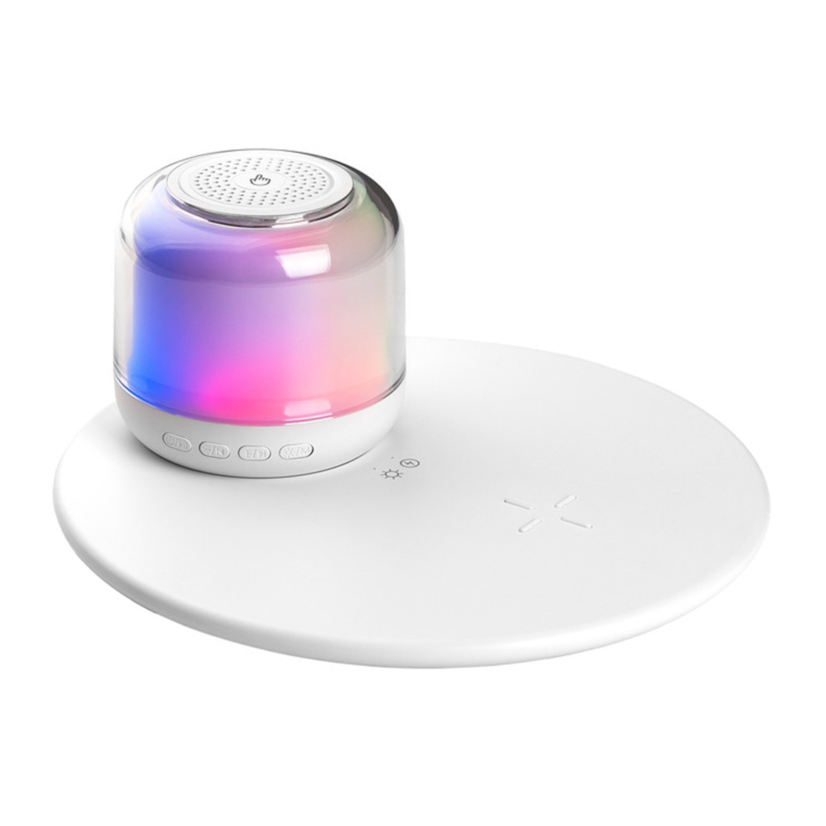 شارژر بی سیم مدل RGB Bluetooth Speaker شارژر بی سیم مدل RGB Bluetooth Speaker