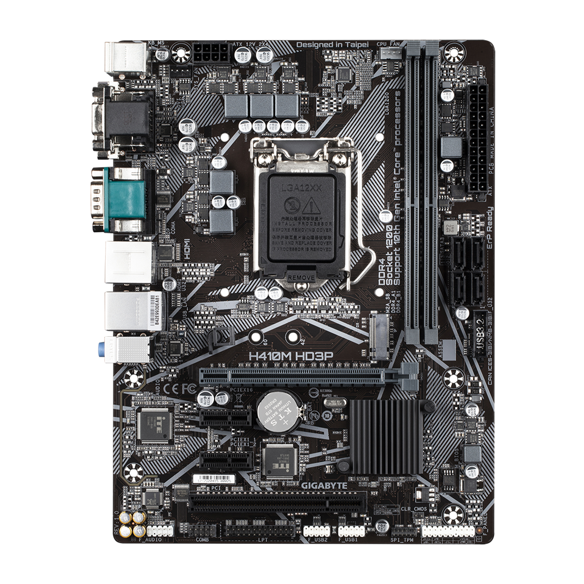 مادربرد گیگابایت مدل H410M HD3P rev. 1.x مادربرد گیگابایت مدل H410M HD3P rev. 1.x