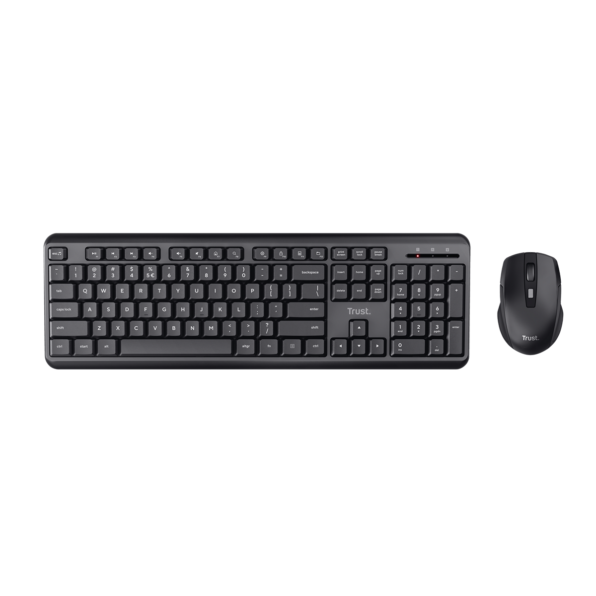 کیبورد و ماوس بی سیم تراست مدل TKM-350