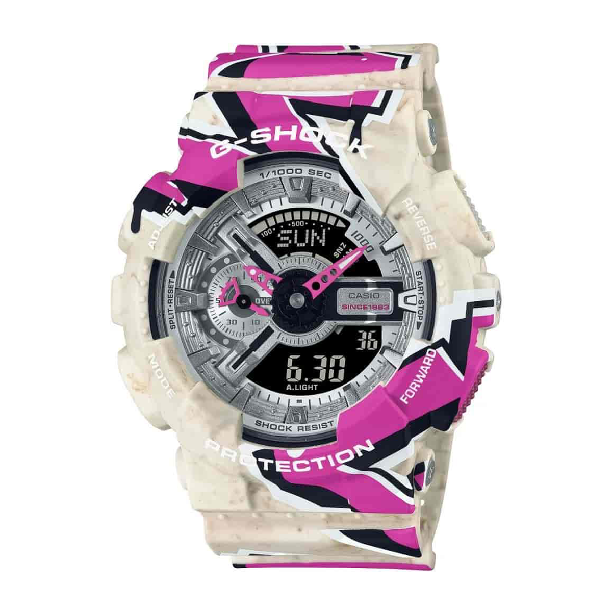 ساعت کاسیو جی شاک مدل GA-110SS-1ADR ساعت کاسیو جی شاک مدل GA-110SS-1ADR