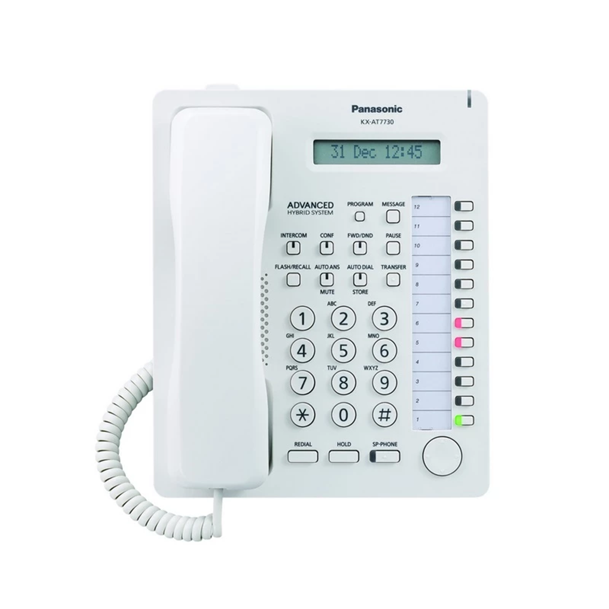 تلفن رومیزی پاناسونیک مدل KX-AT7730X تلفن رومیزی پاناسونیک مدل KX-AT7730X