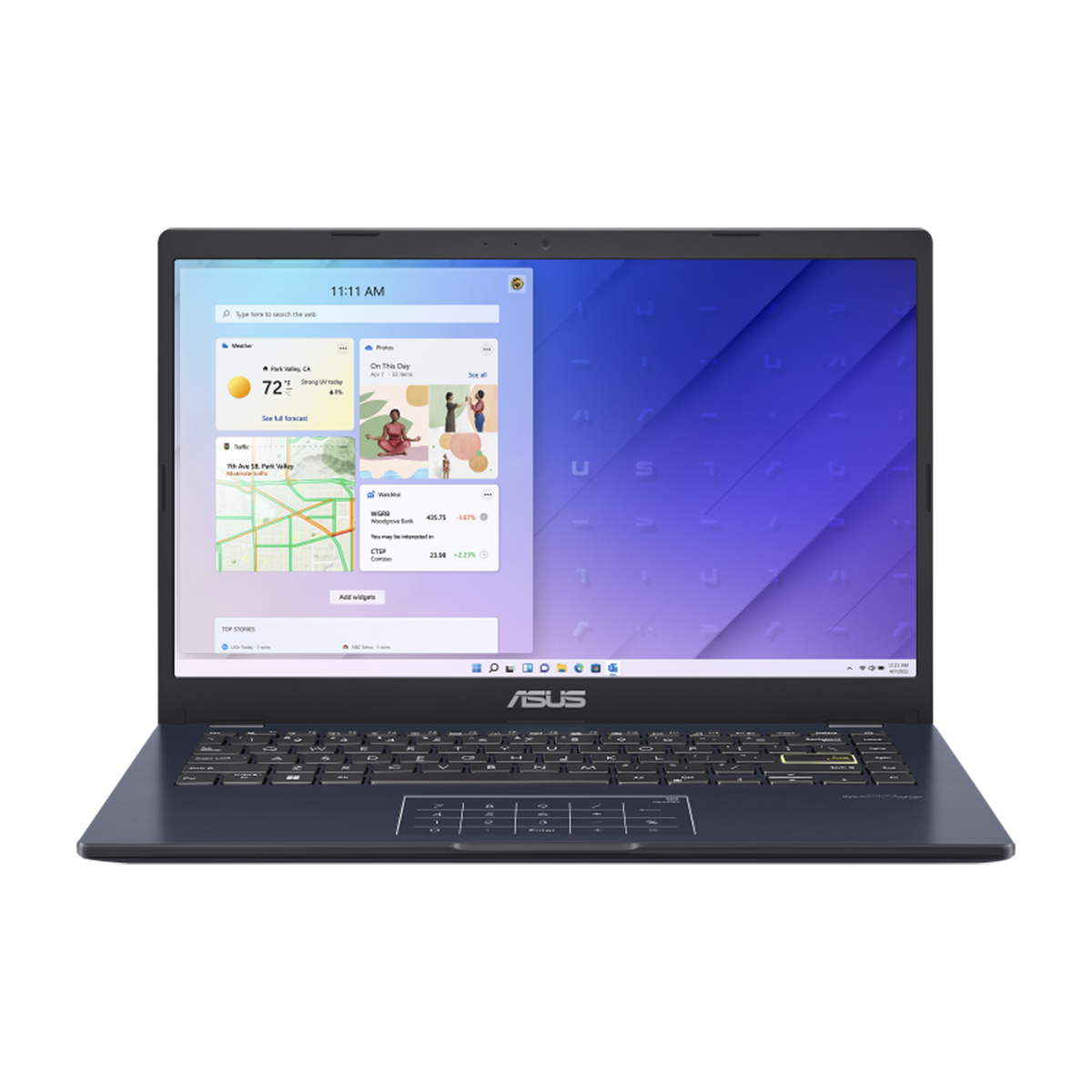 لپ تاپ ایسوس 14 اینچی مدل E410MA Celeron N4020 4GB 256GB لپ تاپ ایسوس 14 اینچی مدل E410MA Celeron N4020 4GB 256GB