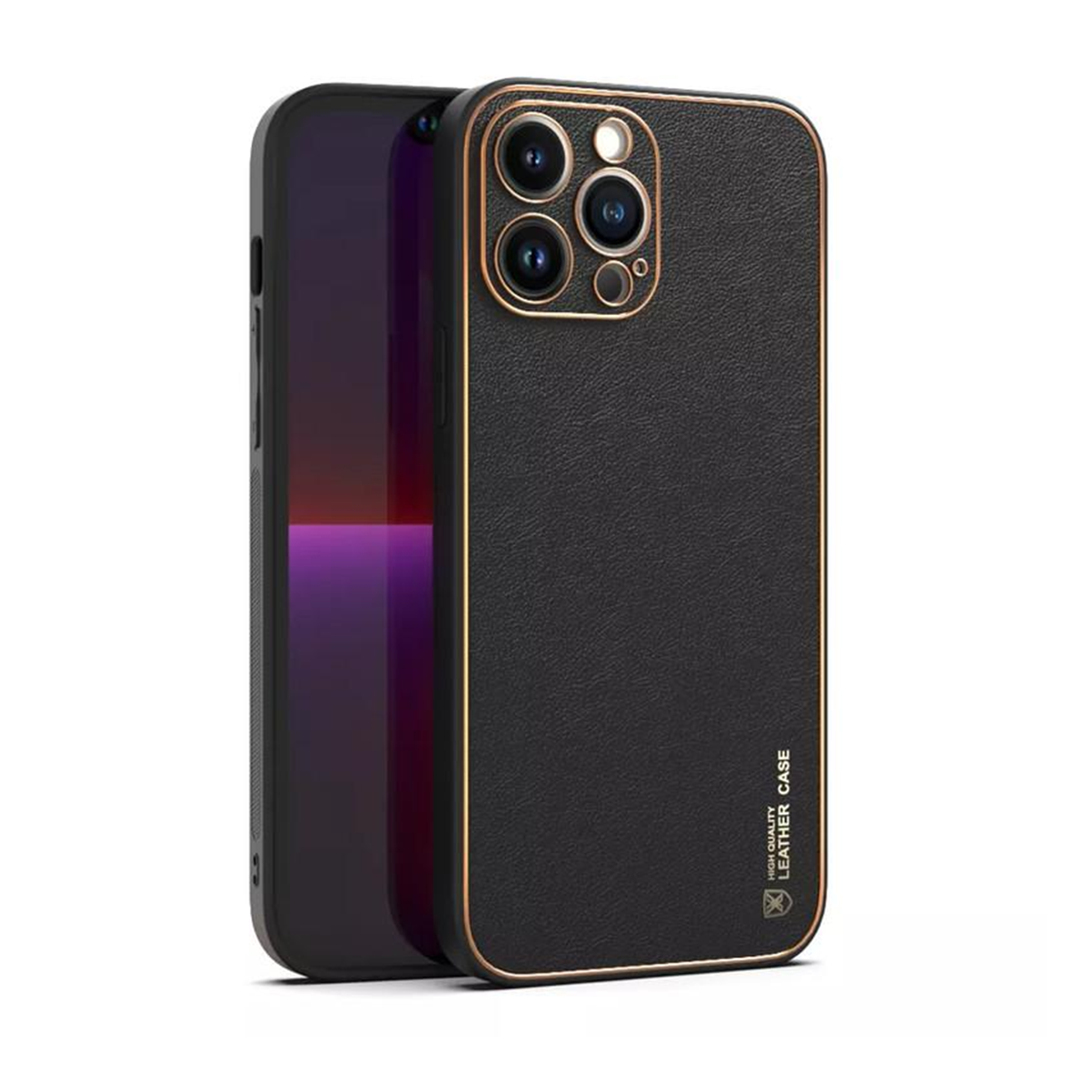 قاب گوشی اپل iPhone 14 Pro اپیکوی مدل Leather Case قاب گوشی اپل iPhone 14 Pro اپیکوی مدل Leather Case