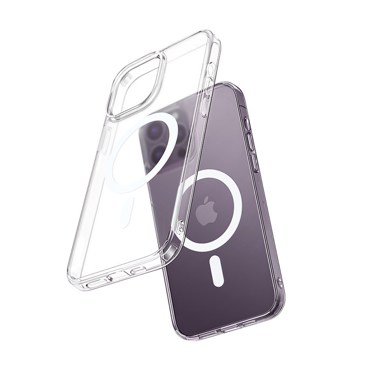 کاور گوشی اپل iPhone 14 Pro Max مک دودو مدل Crystal Pc Magnetic کاور گوشی اپل iPhone 14 Pro Max مک دودو مدل Crystal Pc Magnetic