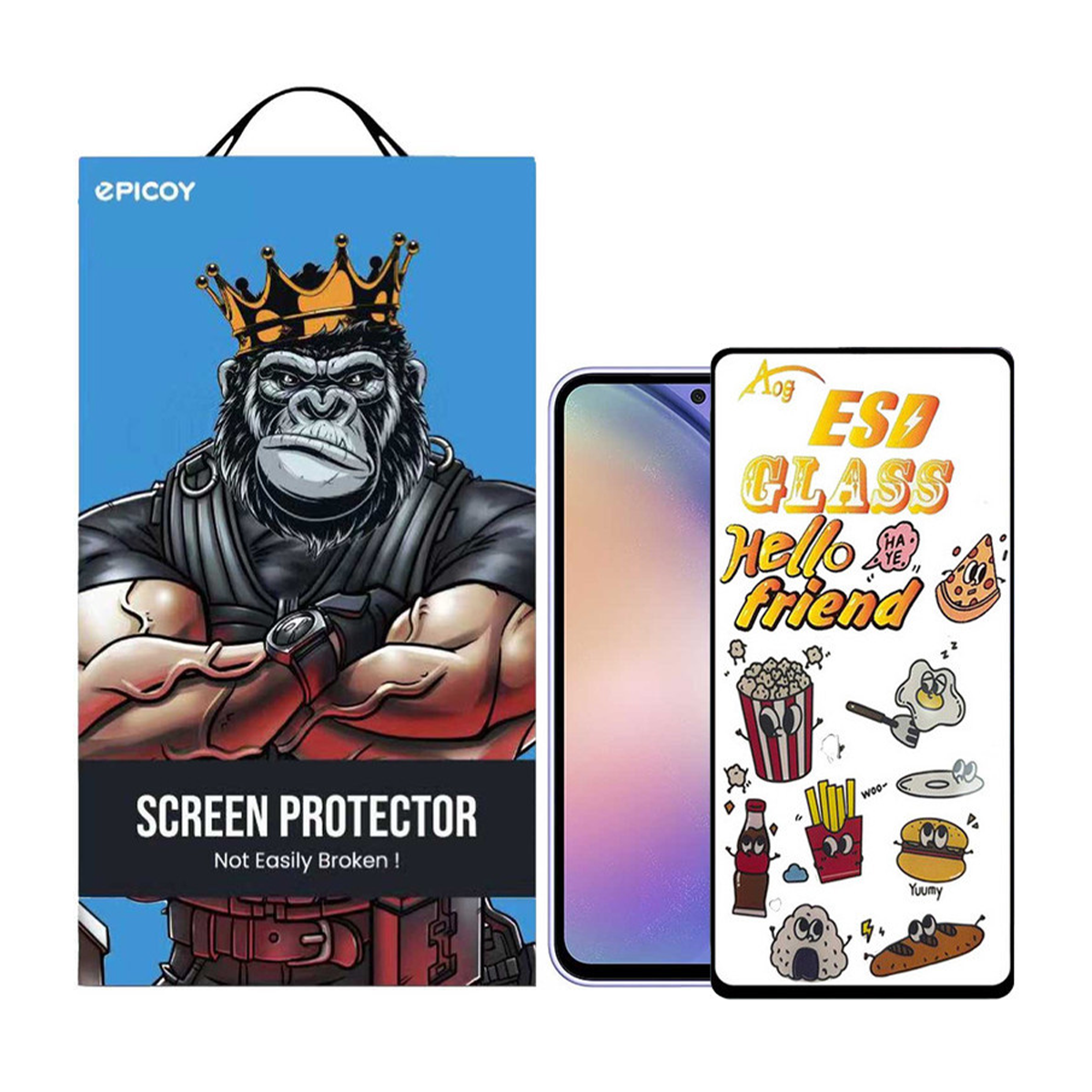 گلس گوشی سامسونگ Galaxy A54 5G اپیکوی مدل ESD 2023 گلس گوشی سامسونگ Galaxy A54 5G اپیکوی مدل ESD 2023