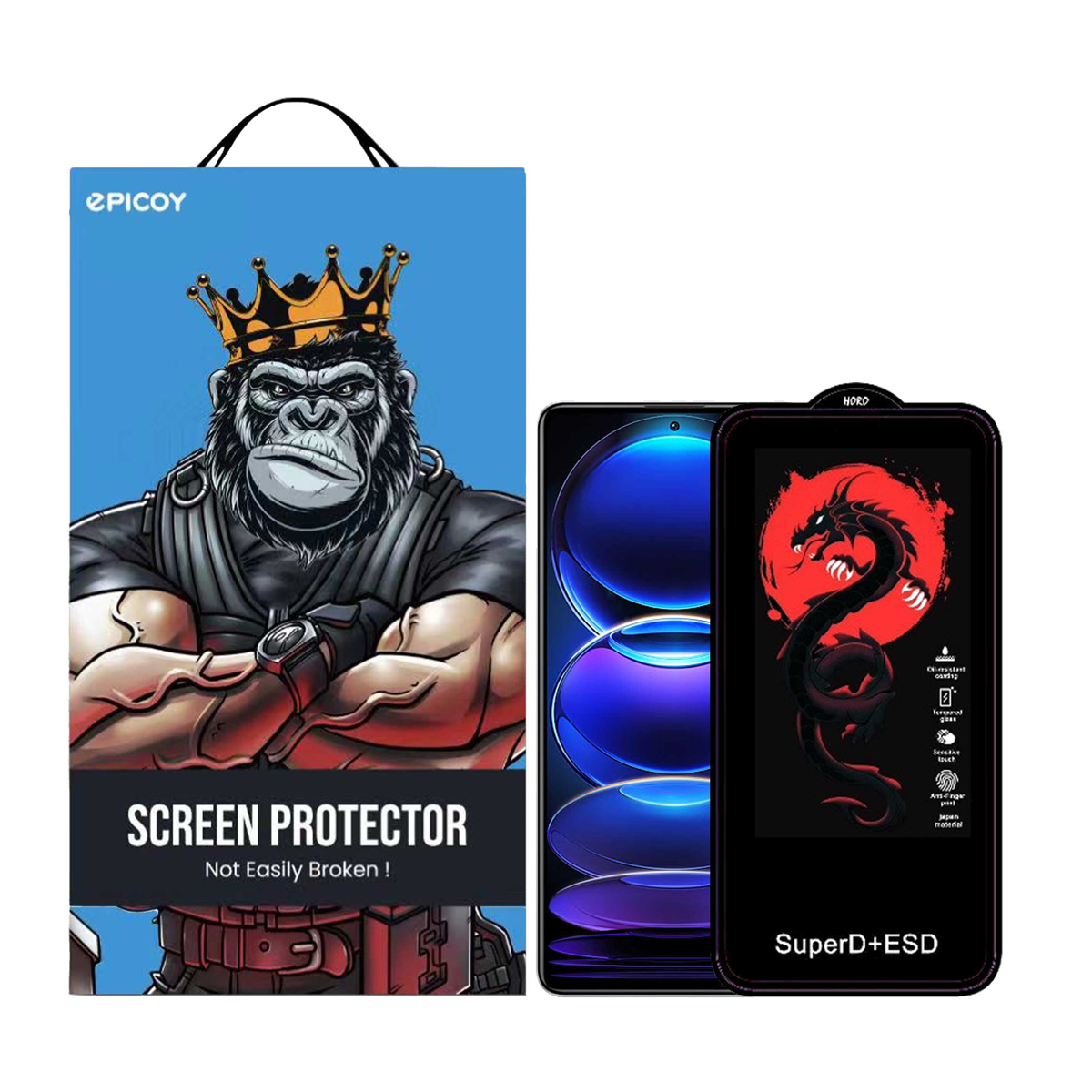 گلس گوشی شیائومی Redmi Note 12 Pro Plus - Note 12 Pro اپیکوی مدل Dragon ESD گلس گوشی شیائومی Redmi Note 12 Pro Plus - Note 12 Pro اپیکوی مدل Dragon ESD