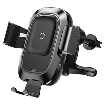 هولدر و شارژر وایرلس باسئوس Baseus Smart Vehicle Bracket WXZN-01 دریچه کولری هولدر و شارژر وایرلس باسئوس Baseus Smart Vehicle Bracket WXZN-01 دریچه کولری