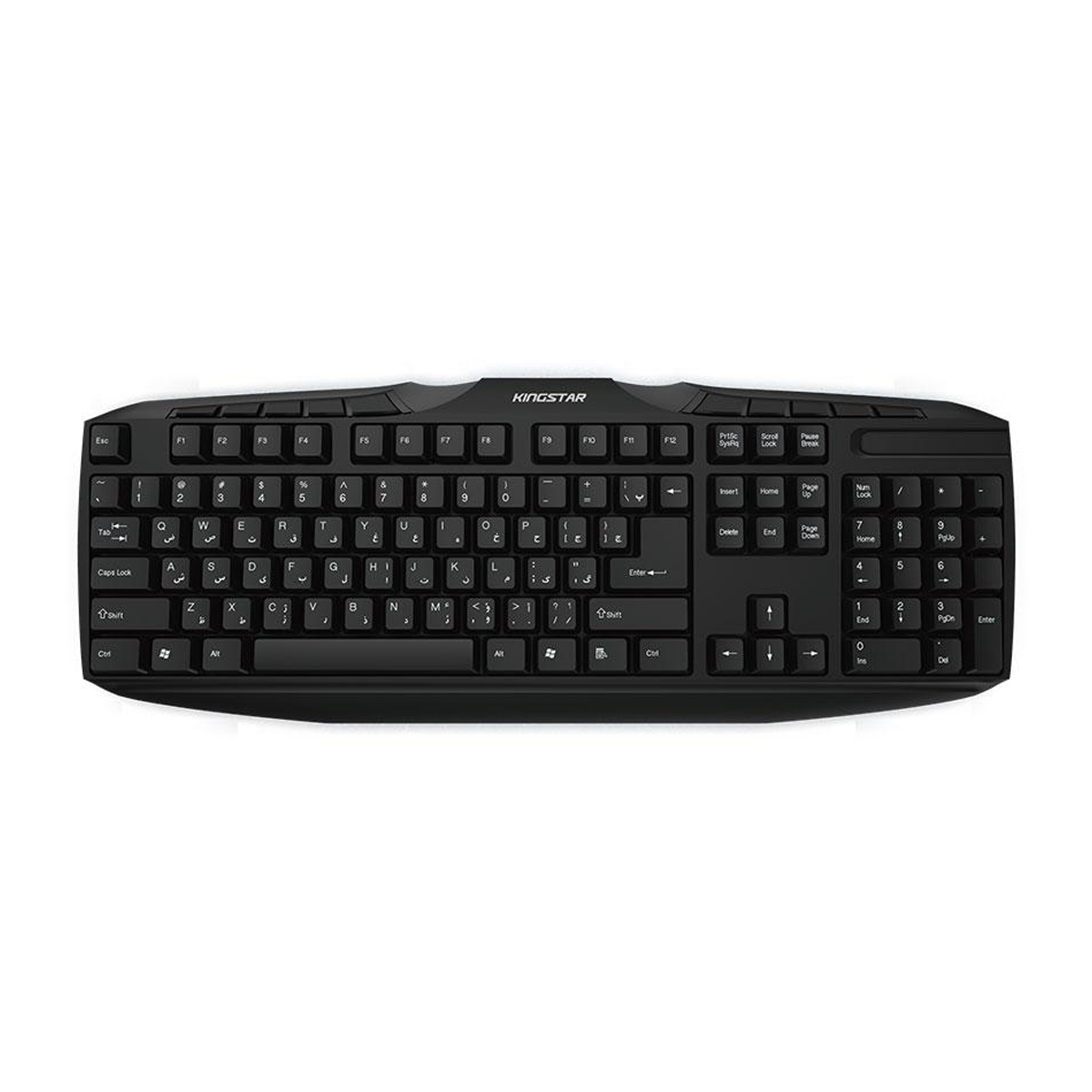 کیبورد بی سیم کینگ استار مدل KB63W کیبورد بی سیم کینگ استار مدل KB63W
