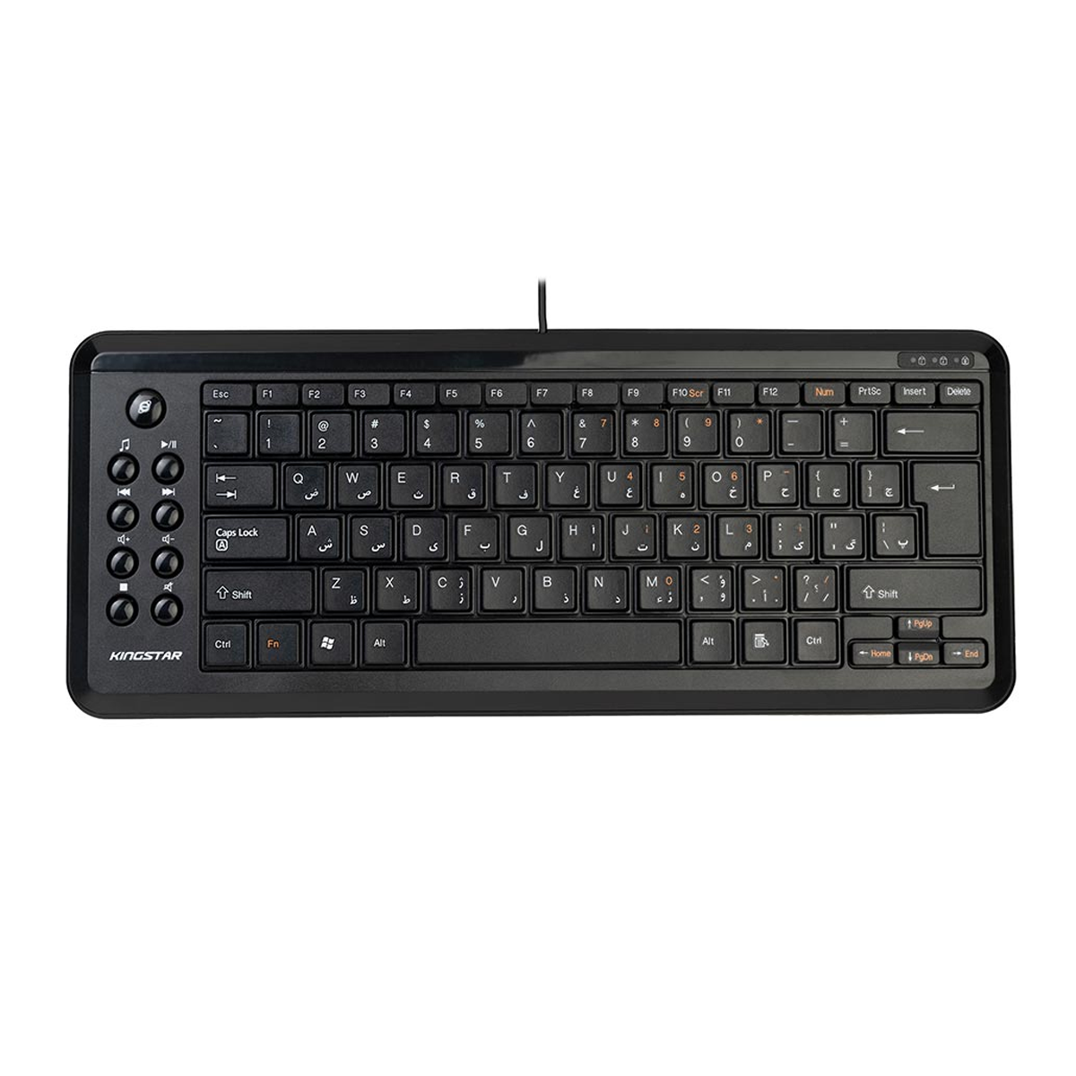 کیبورد با سیم کینگ استار مدل KB79 کیبورد با سیم کینگ استار مدل KB79