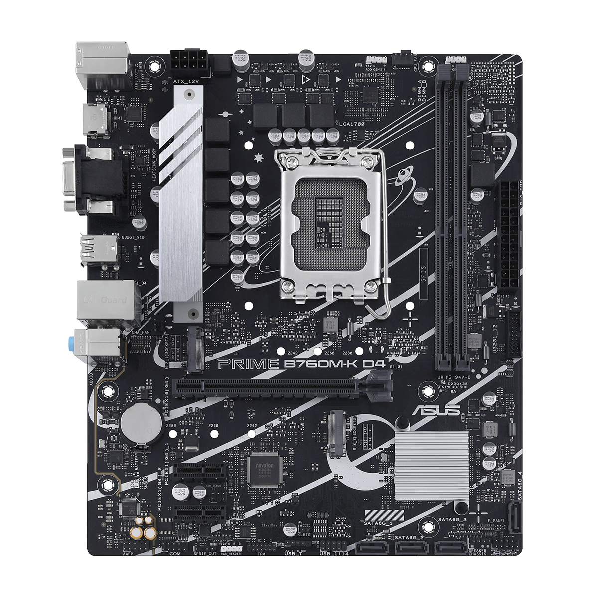 مادربرد ایسوس مدل PRIME B760M-K D4 مادربرد ایسوس مدل PRIME B760M-K D4