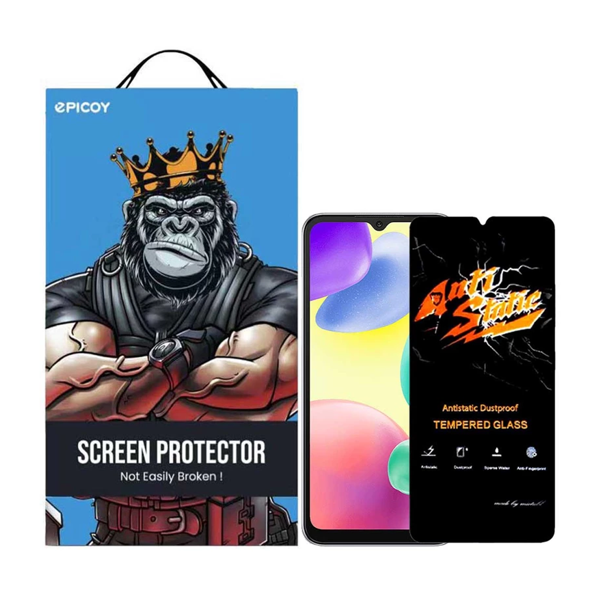گلس گوشی شیائومی Redmi 10A - 9A - 9C اپیکوی مدل Antistatic Dustproof گلس گوشی شیائومی Redmi 10A - 9A - 9C اپیکوی مدل Antistatic Dustproof