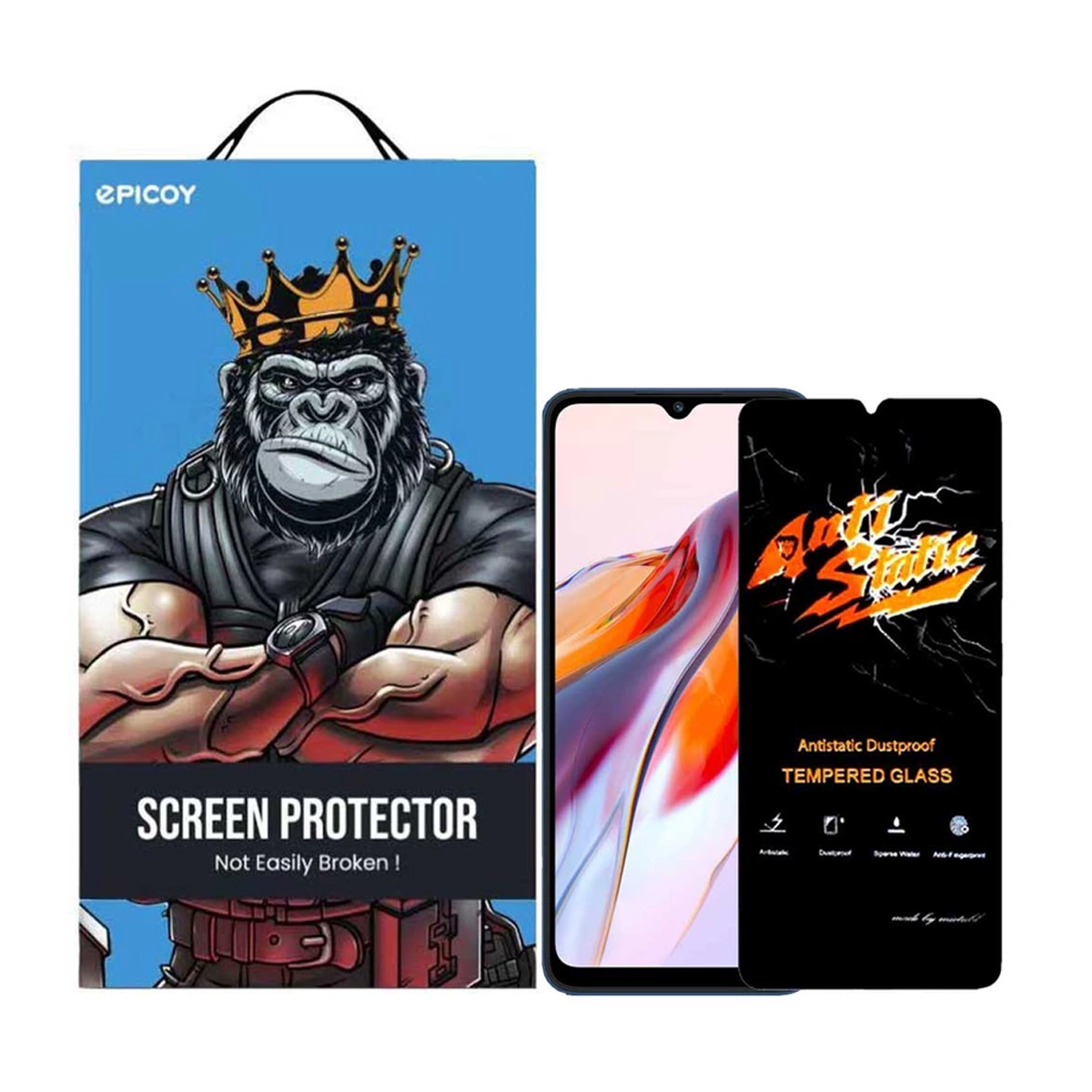 گلس گوشی شیائومی Redmi 12C - 10C اپیکوی مدل Antistatic Dustproof گلس گوشی شیائومی Redmi 12C - 10C اپیکوی مدل Antistatic Dustproof