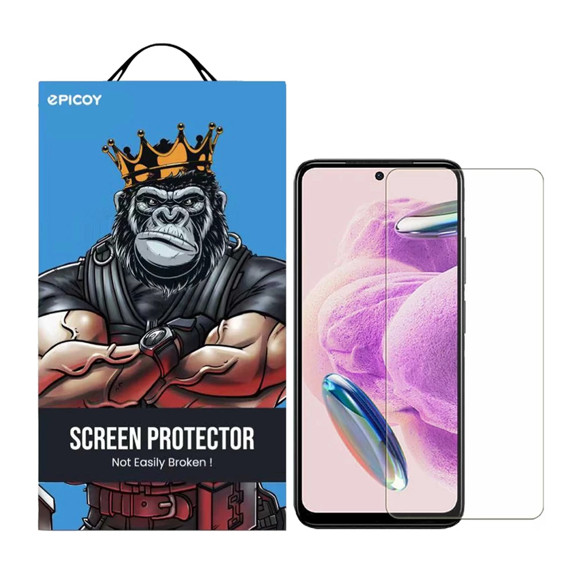 گلس گوشی شیائومی Redmi Note 12s اپیکوی مدل Clear Pro