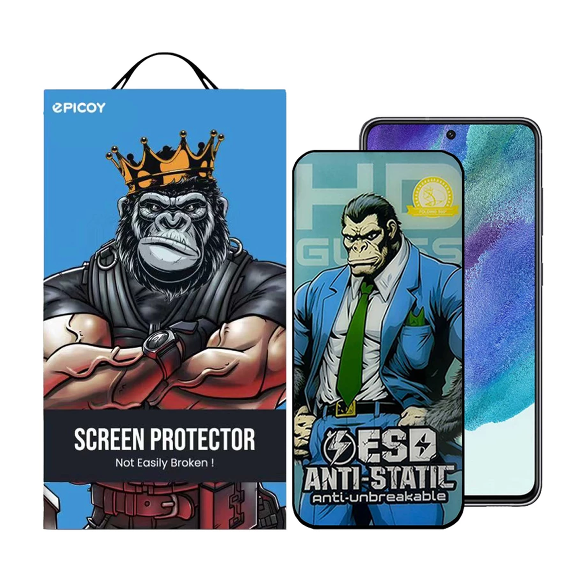 گلس گوشی سامسونگ Galaxy S21 FE 5G اپیکوی مدل Gorilla ESD گلس گوشی سامسونگ Galaxy S21 FE 5G اپیکوی مدل Gorilla ESD