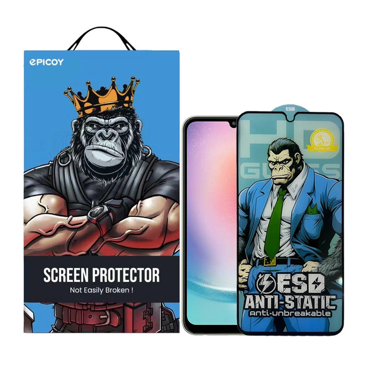 گلس گوشی سامسونگ Galaxy A24 4G اپیکوی مدل Gorilla ESD گلس گوشی سامسونگ Galaxy A24 4G اپیکوی مدل Gorilla ESD