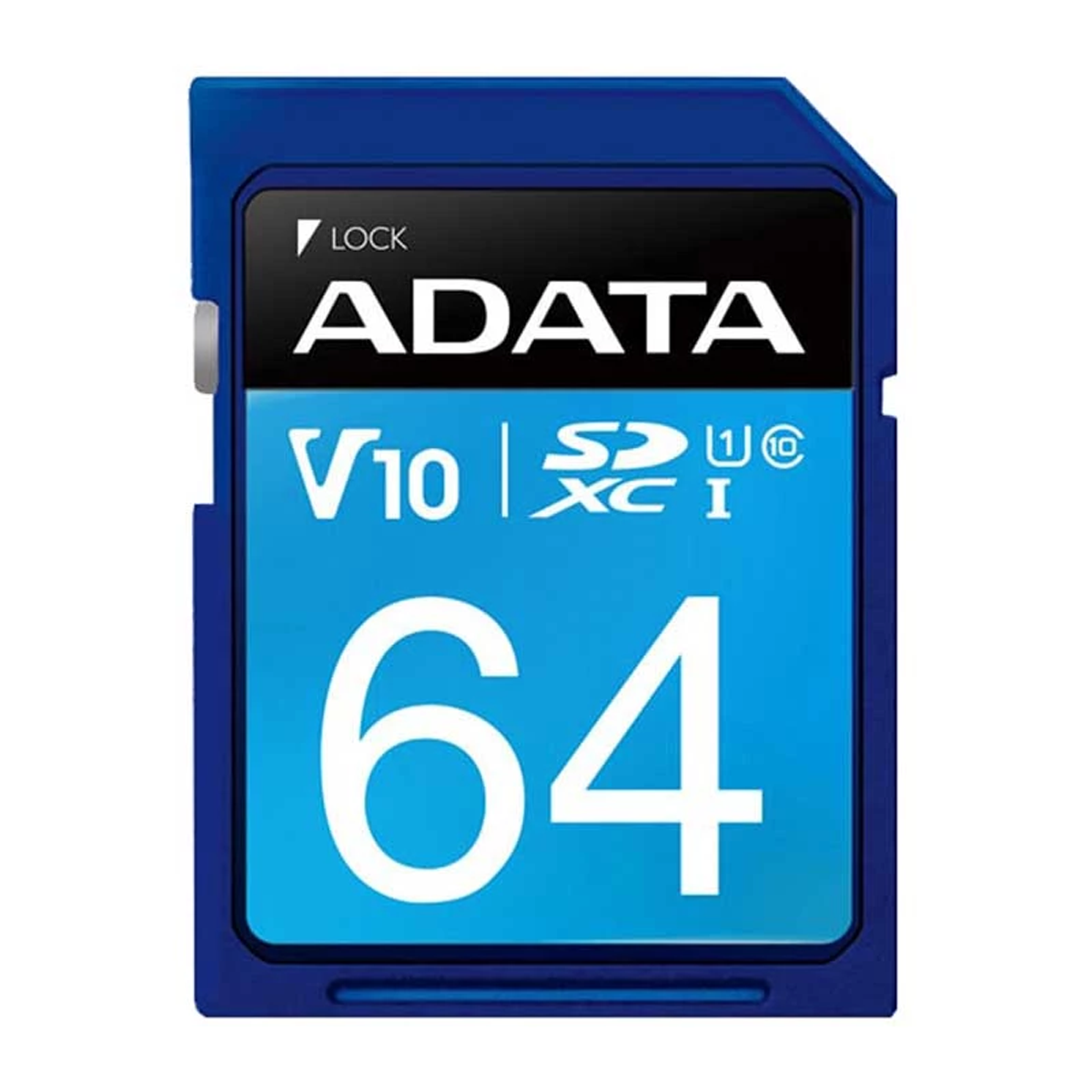 کارت حافظه SDXC ای دیتا مدل Premier V10 کلاس 10 استاندارد UHS-I U1 سرعت 100MBps ظرفیت 64 گیگابایت کارت حافظه SDXC ای دیتا مدل Premier V10 کلاس 10 استاندارد UHS-I U1 سرعت 100MBps ظرفیت 64 گیگابایت