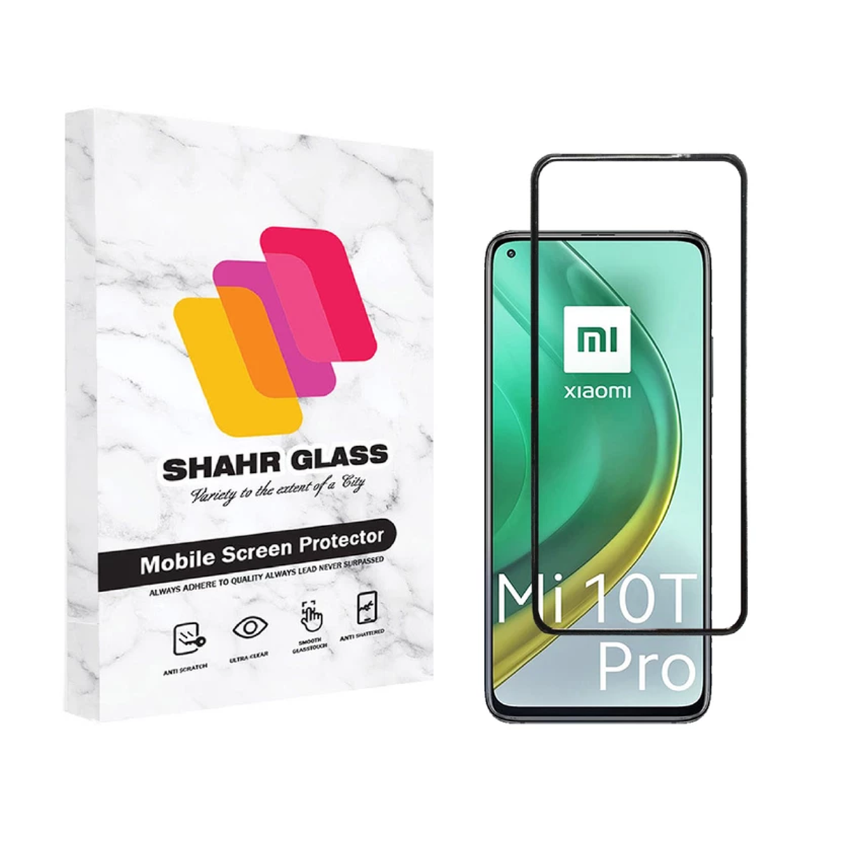 گلس گوشی شیائومی Mi 10T Pro 5G شهر گلس مدل WEVA گلس گوشی شیائومی Mi 10T Pro 5G شهر گلس مدل WEVA