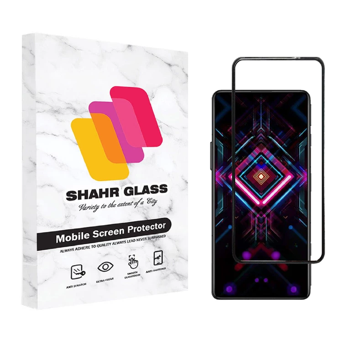 گلس گوشی شیائومی Redmi K40 Gaming شهر گلس مدل WEVA گلس گوشی شیائومی Redmi K40 Gaming شهر گلس مدل WEVA