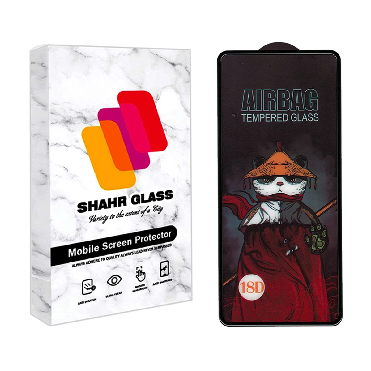 گلس گوشی پوکو X5 Pro شهر گلس مدل AIRSR