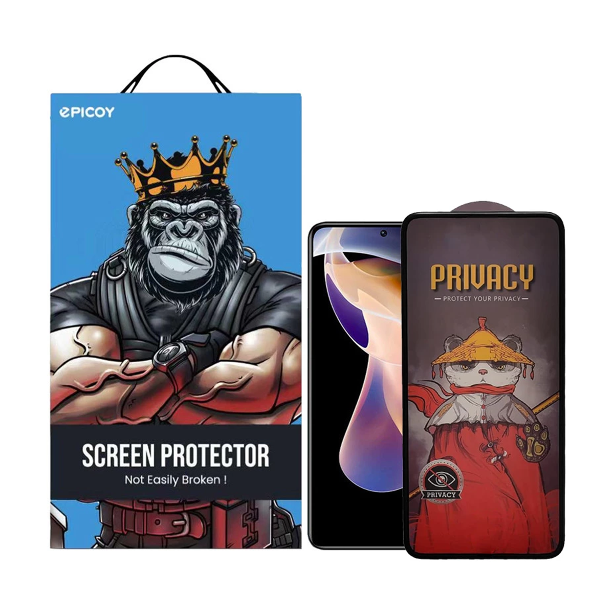 گلس حریم شخصی گوشی شیائومی Redmi Note 11 Pro Plus اپیکوی مدل Airbvacy گلس حریم شخصی گوشی شیائومی Redmi Note 11 Pro Plus اپیکوی مدل Airbvacy