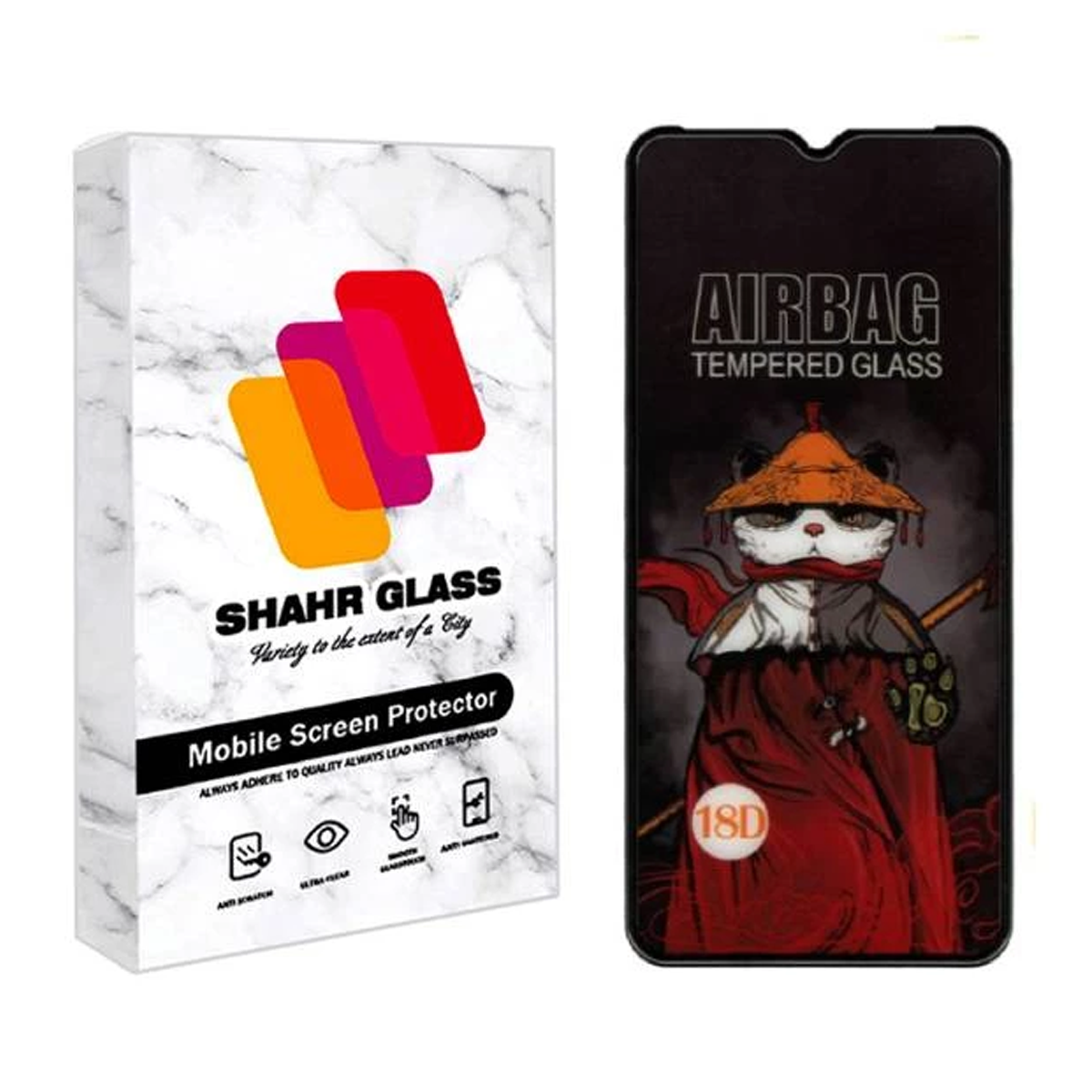 گلس گوشی جی پلاس X20 شهر گلس مدل AIRSR گلس گوشی جی پلاس X20 شهر گلس مدل AIRSR