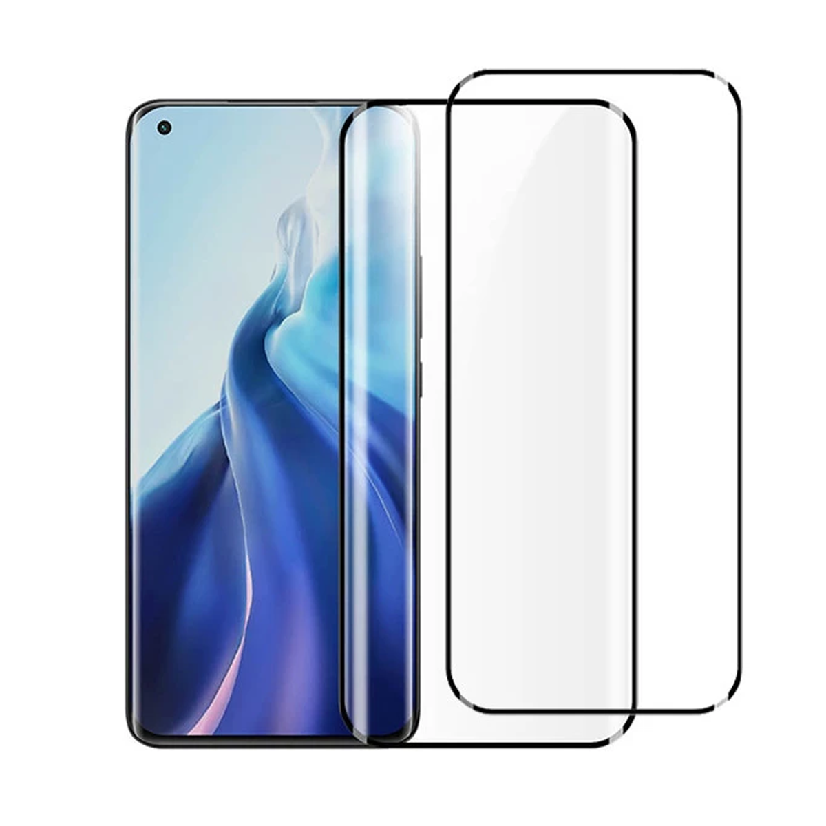 گلس گوشی شیائومی Mi 11 - Mi11 Pro - Mi 11 Ultra نیلکین مدل Impact Resistant بسته دو عددی گلس گوشی شیائومی Mi 11 - Mi11 Pro - Mi 11 Ultra نیلکین مدل Impact Resistant بسته دو عددی