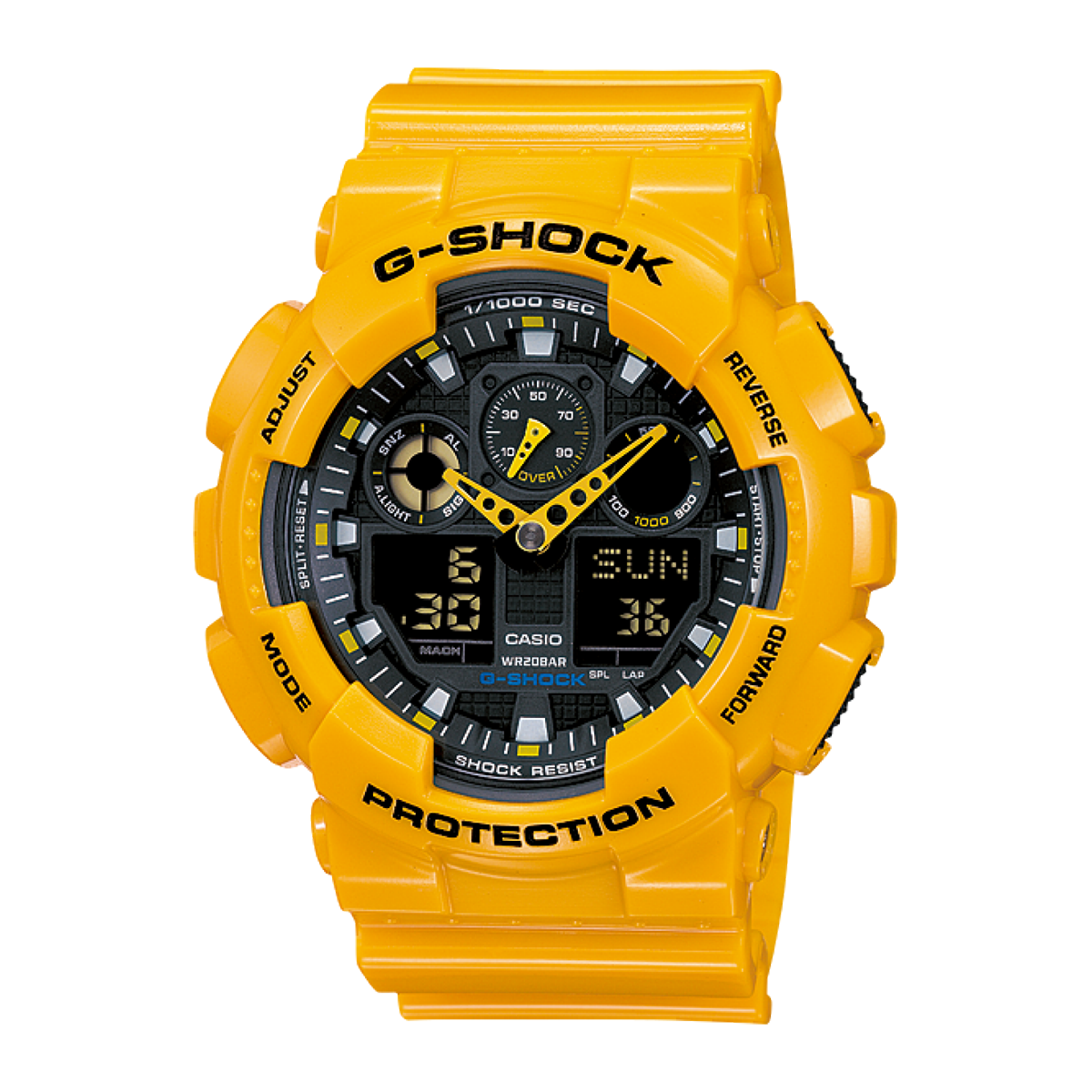 ساعت کاسیو مردانه مدل GA-100A-9A ساعت کاسیو مردانه مدل GA-100A-9A