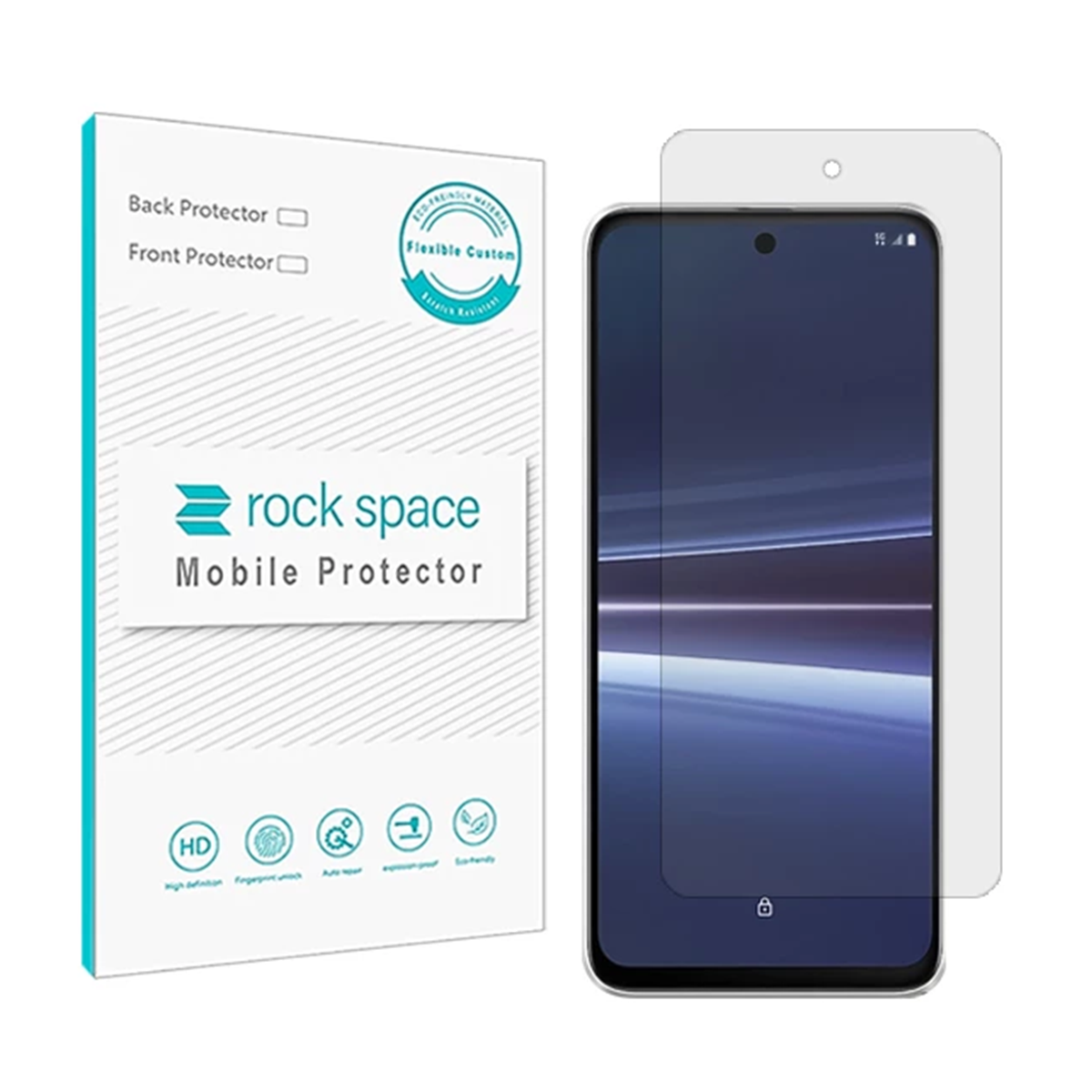 گلس گوشی اچ تی سی U23 راک اسپیس مدل Hydrogel HGL  گلس گوشی اچ تی سی U23 راک اسپیس مدل Hydrogel HGL