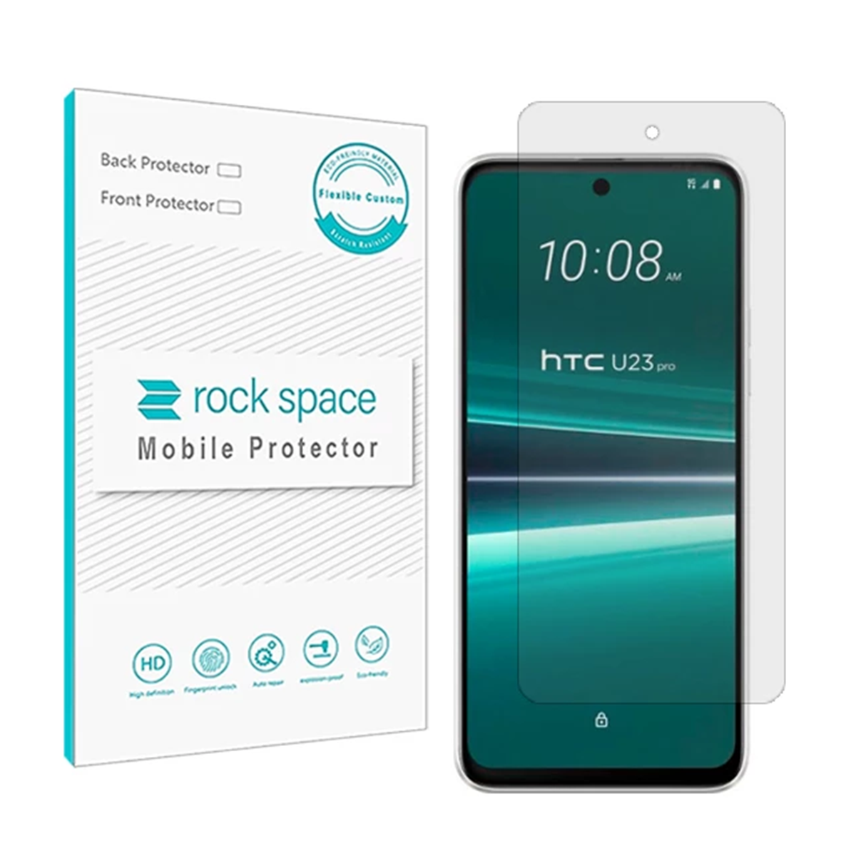گلس گوشی اچ تی سی U۲۳ Pro راک اسپیس مدل Hydrogel HGL 