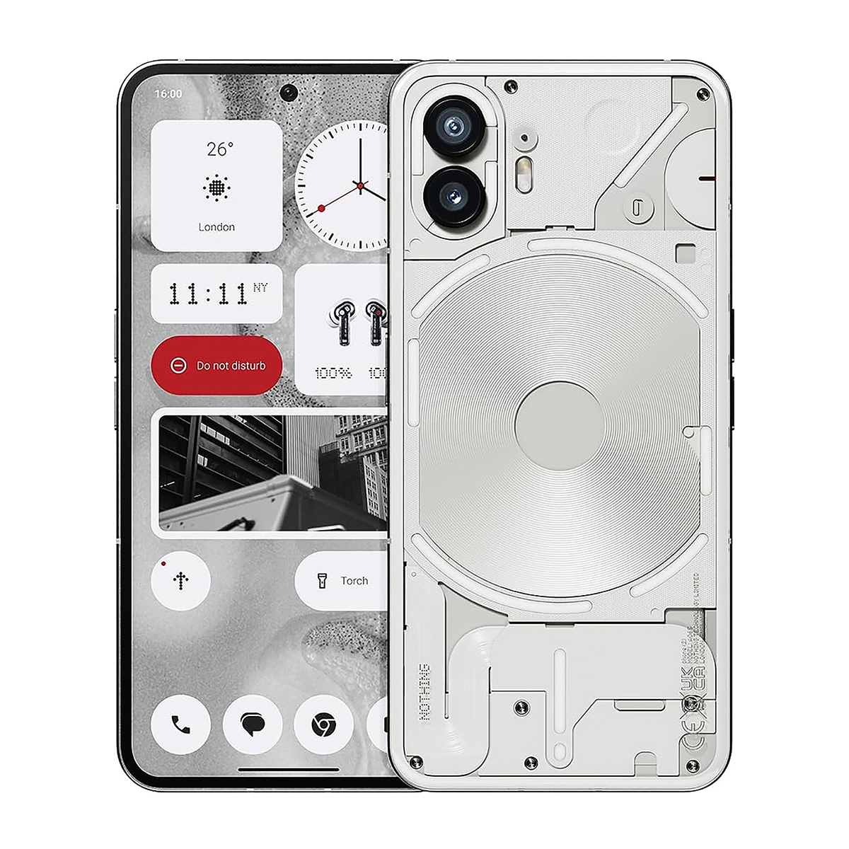 گوشی موبايل ناتینگ مدل Phone 2 5G ظرفیت 256 گیگابایت رم 12 گیگابایت گوشی موبايل ناتینگ مدل Phone 2 5G ظرفیت 256 گیگابایت رم 12 گیگابایت