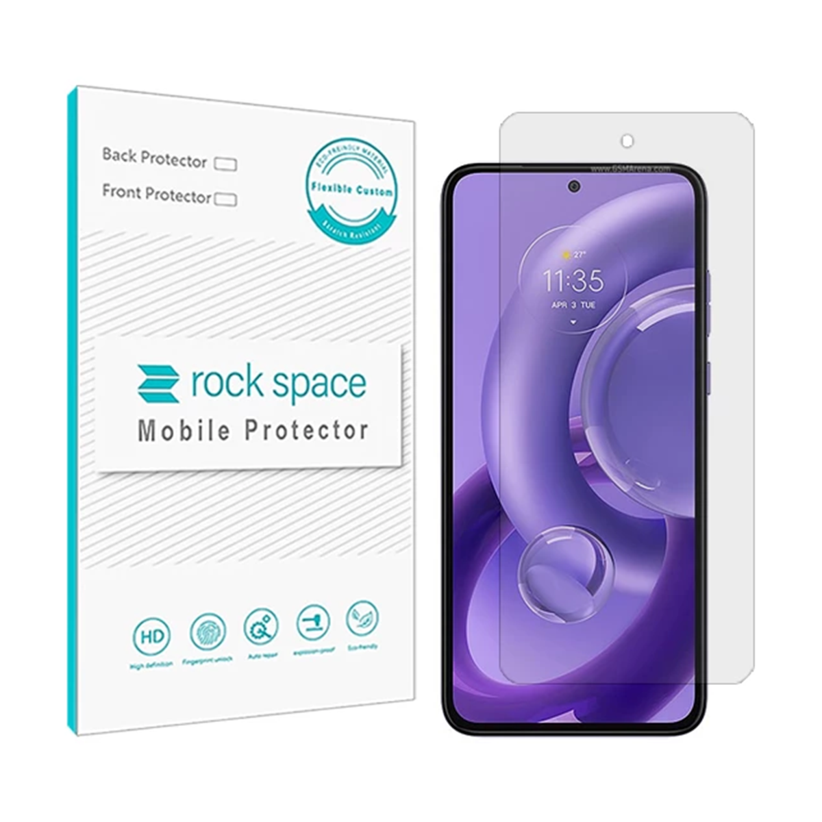 گلس گوشی موتورولا Edge 30 Neo راک اسپیس مدل Hydrogel HGL   گلس گوشی موتورولا Edge 30 Neo راک اسپیس مدل Hydrogel HGL