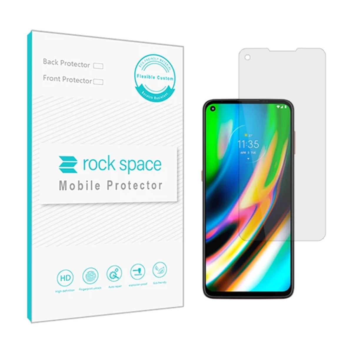 گلس گوشی موتورولا Moto G Plus راک اسپیس مدل Hydrogel HGL  گلس گوشی موتورولا Moto G Plus راک اسپیس مدل Hydrogel HGL