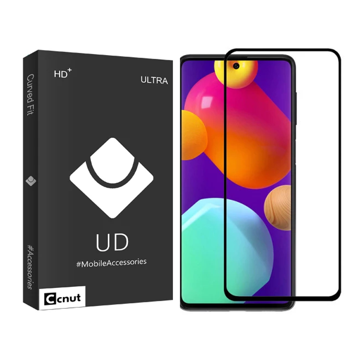 گلس گوشی سامسونگ Galaxy M62 کوکونات مدل UD Black گلس گوشی سامسونگ Galaxy M62 کوکونات مدل UD Black