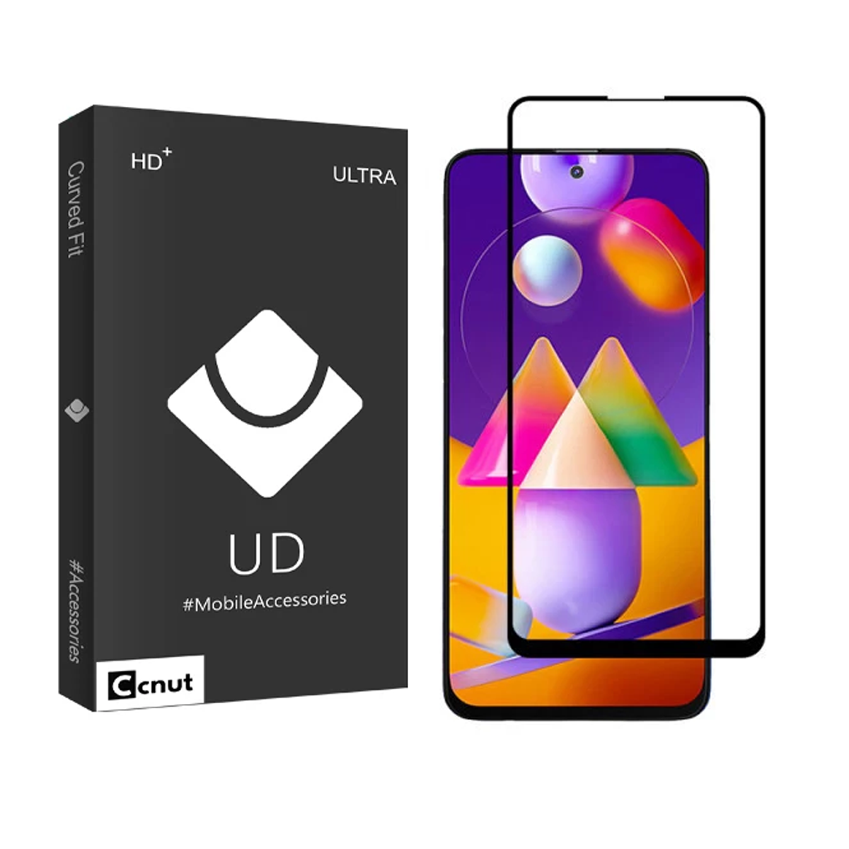 محافظ صفحه نمایش سرامیکی گوشی سامسونگ Galaxy M31s - A51 کوکونات مدل UD Black محافظ صفحه نمایش سرامیکی گوشی سامسونگ Galaxy M31s - A51 کوکونات مدل UD Black