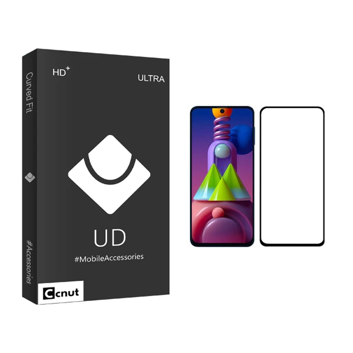گلس گوشی سامسونگ Galaxy M51 کوکونات مدل UD Black گلس گوشی سامسونگ Galaxy M51 کوکونات مدل UD Black